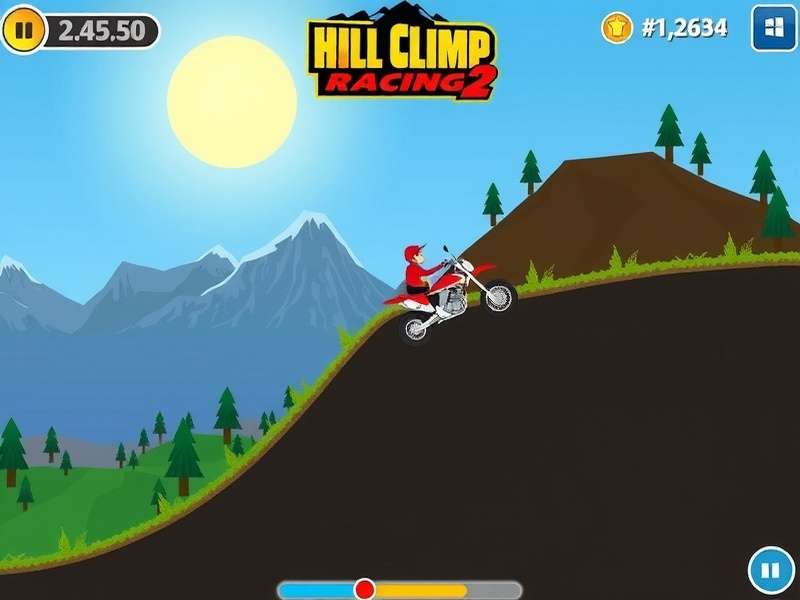 Hill Climb Racing 2 ब्राउज़र गेमप्ले स्क्रीनशॉट
