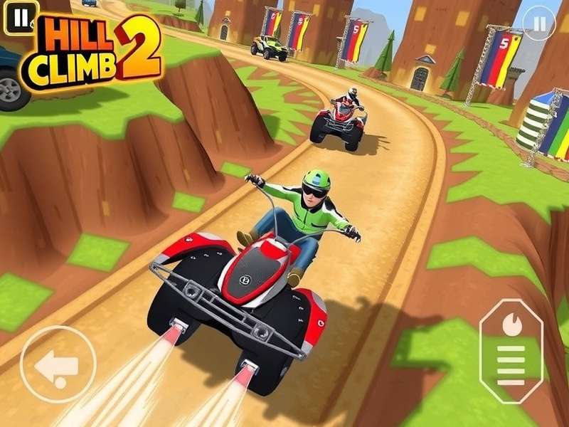 Hill Climb Racing 2 Mod APK गेमप्ले स्क्रीनशॉट