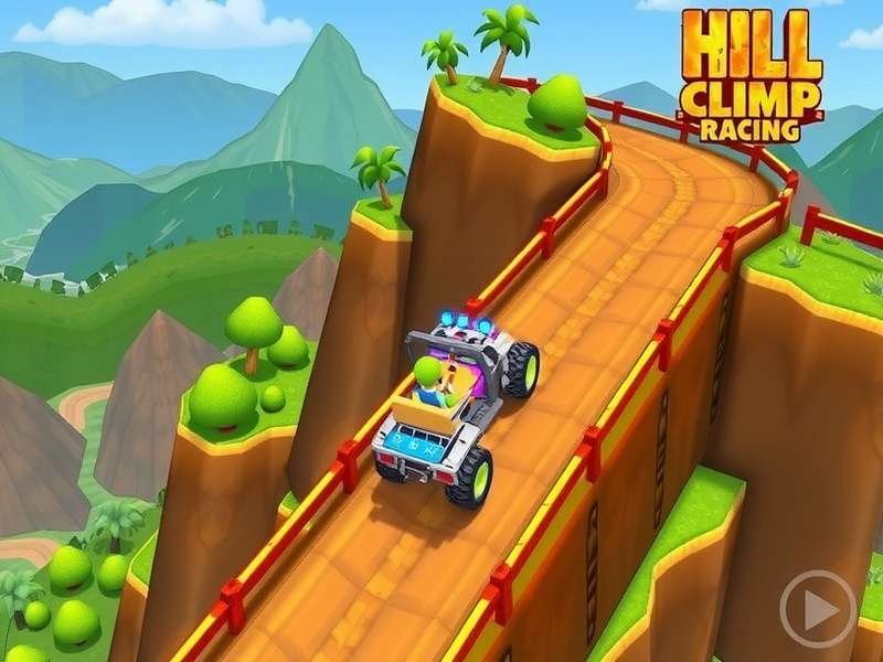 Hill Climb Racing 2 गेमप्ले स्क्रीनशॉट - ऑफ-रोड रेसिंग एक्शन