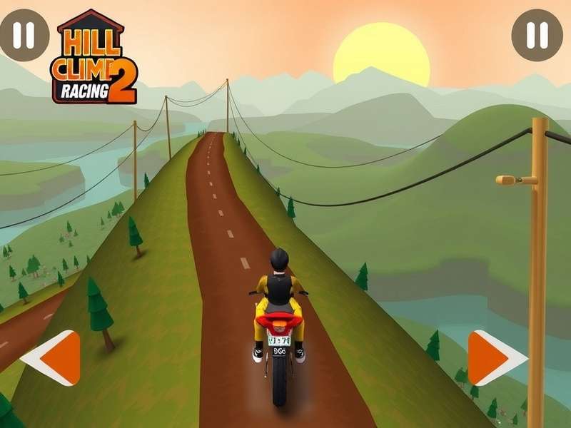 Hill Climb Racing 2 अंतिम स्तर का दृश्य