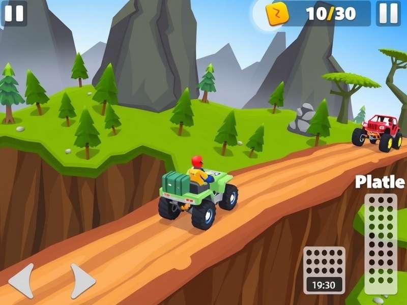 Hill Climb Racing 2 gameplay screenshot
