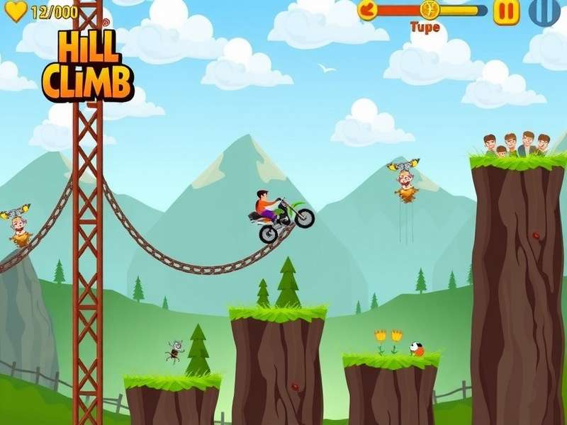 Hill Climb Racing 2 नए वर्जन का गेमप्ले स्क्रीनशॉट