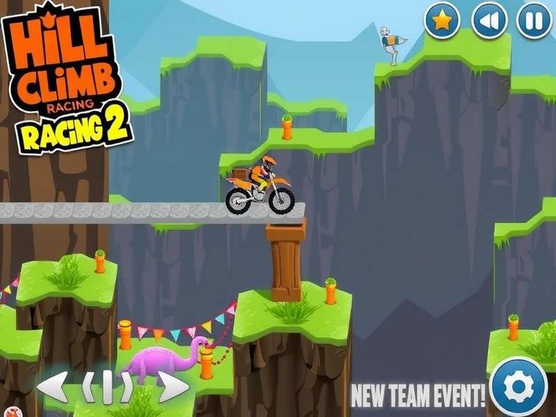 Hill Climb Racing 2 नया टीम इवेंट गेमप्ले स्क्रीनशॉट