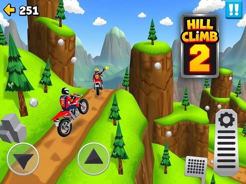 Hill Climb Racing 2 हिमालयन पीक ट्रैक स्क्रीनशॉट