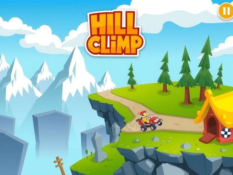 Hill Climb Racing 2 gameplay screenshot on a computer browser