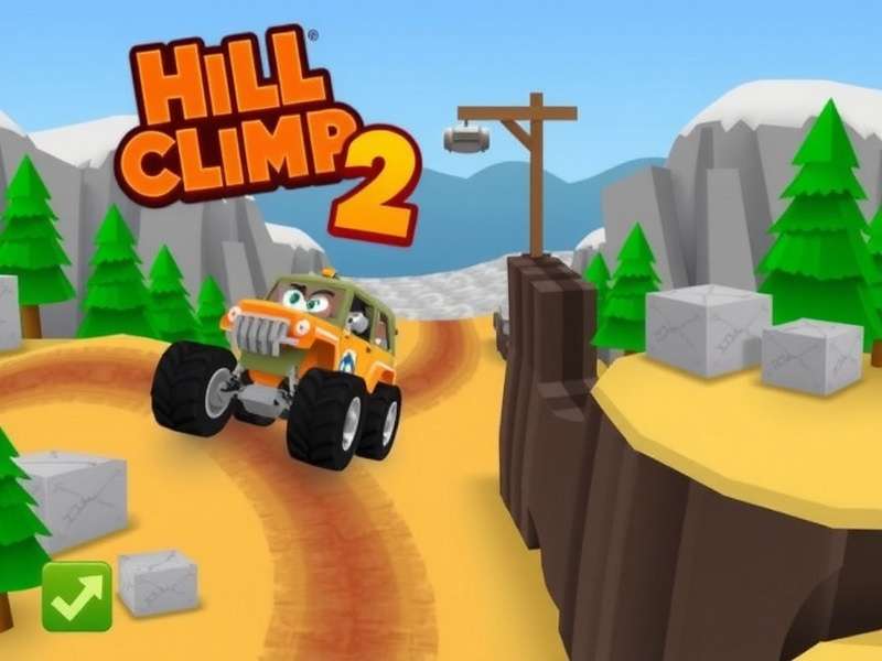 Hill Climb Racing 2 controls and physics demonstration