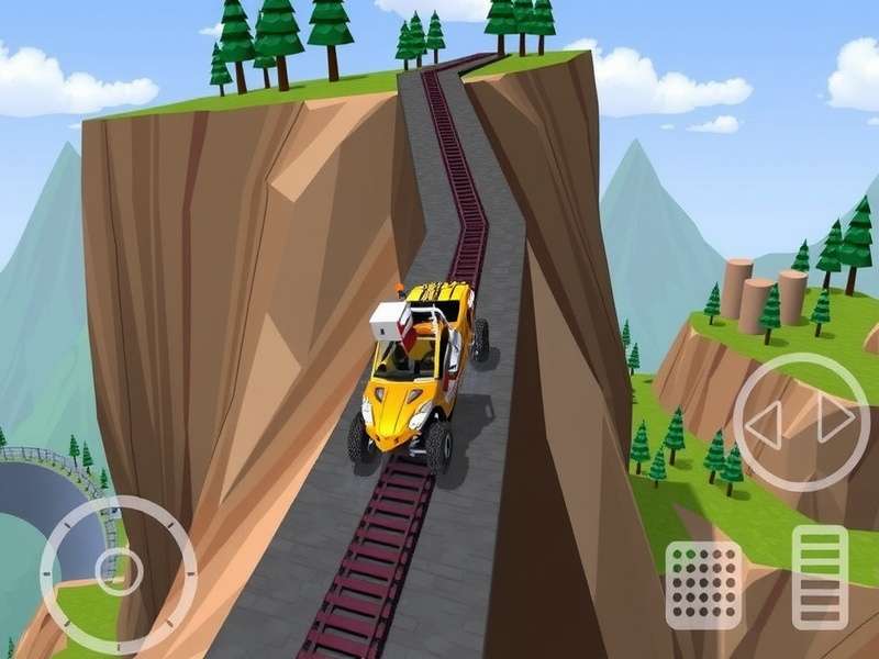 Hill Climb Racing 2 advanced gameplay showing vehicle physics and track navigation
