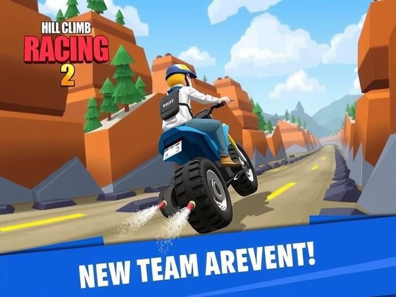 Hill Climb Racing 2 Team Event Competition Screenshot