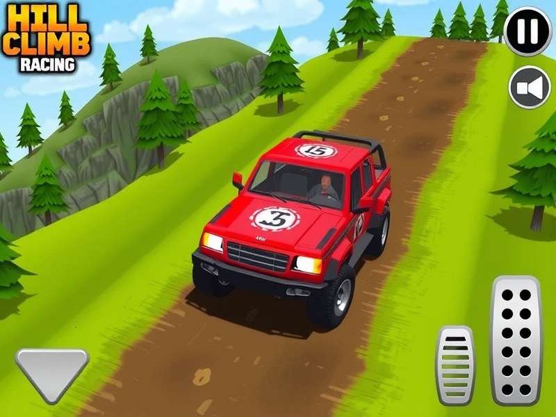 Hill Climb Racing 2 blueprint vehicle performance comparison chart showing Rally Car, Moonlander, and Dune Buggy stats