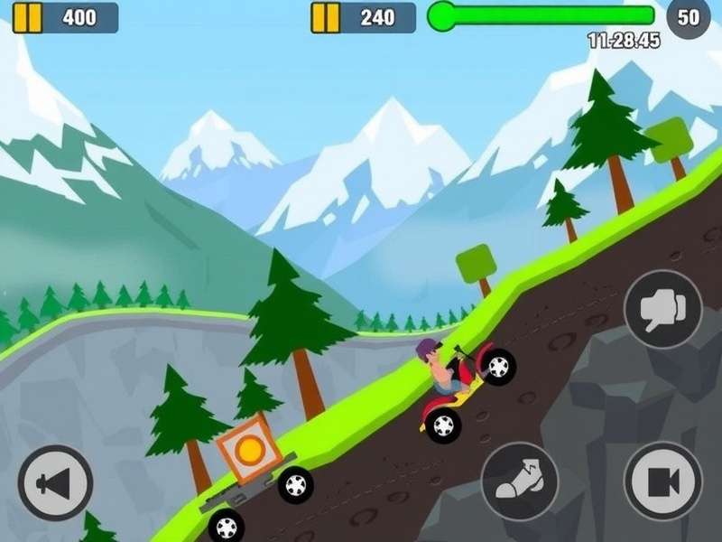 Collage of hidden easter eggs and secret locations in Hill Climb Racing 2