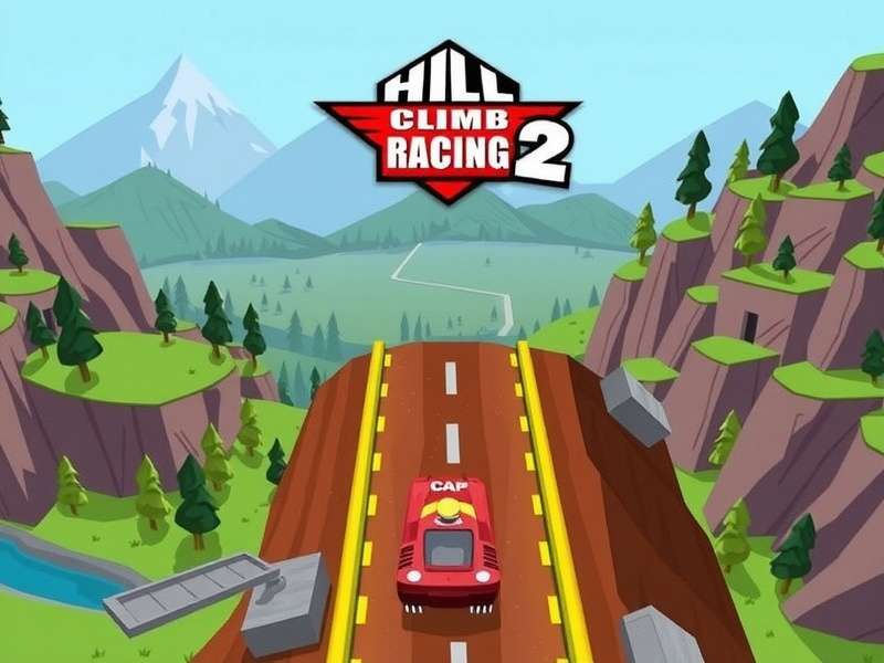 Hill Climb Racing 2 gameplay showing online and offline modes