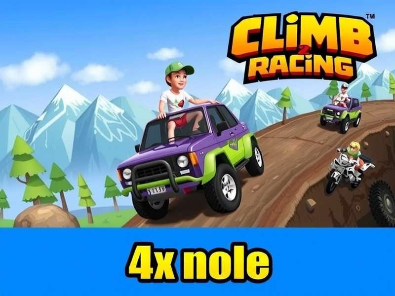 Hill Climb Racing 2 gameplay screenshot showing uphill race