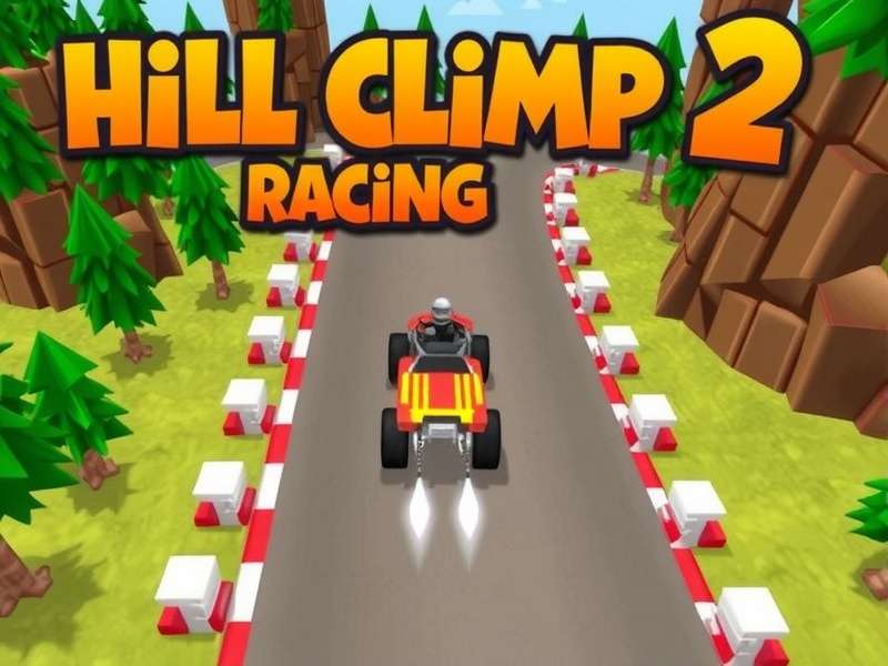 Hill Climb Racing 2 gameplay overview with vehicles and mountainous track