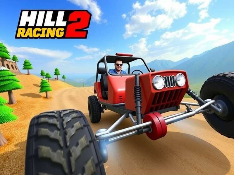 Hill Climb Racing 2 gameplay on PC with keyboard controls and emulator setup