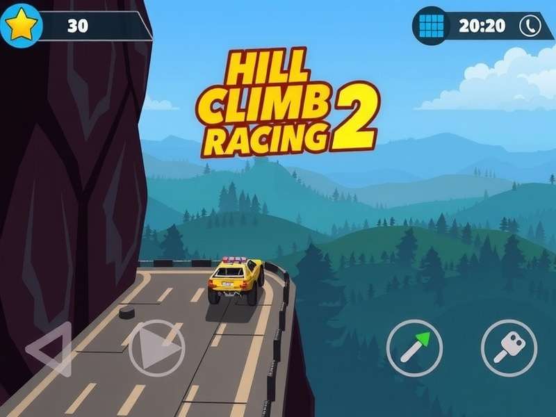 Hill Climb Racing 2 vehicle upgrade screen showing parts tree