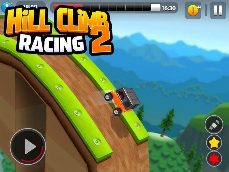 Play Hill Climb Racing 2 Online - thrilling vehicle action on rugged tracks